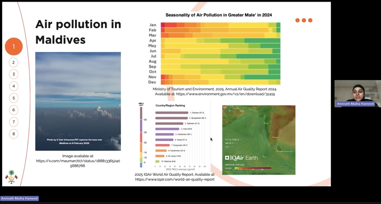Presentation by Ms. Aminath Maiha Hameed
