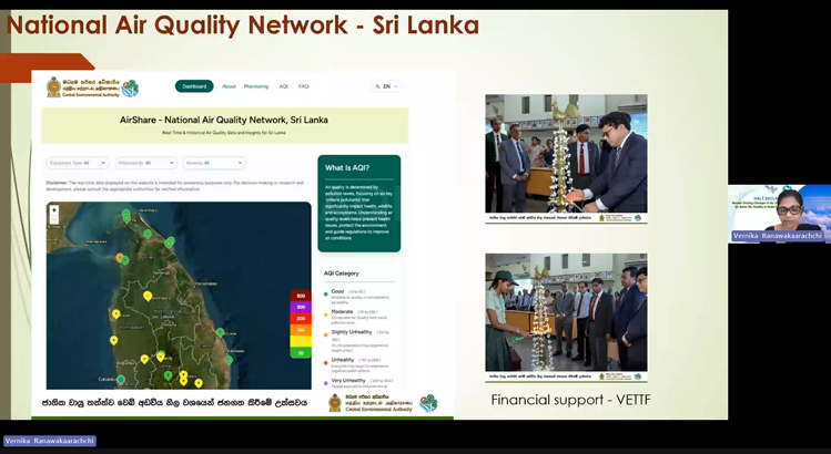 Presentation by Ms. Vernika Ranawaka Arachchi