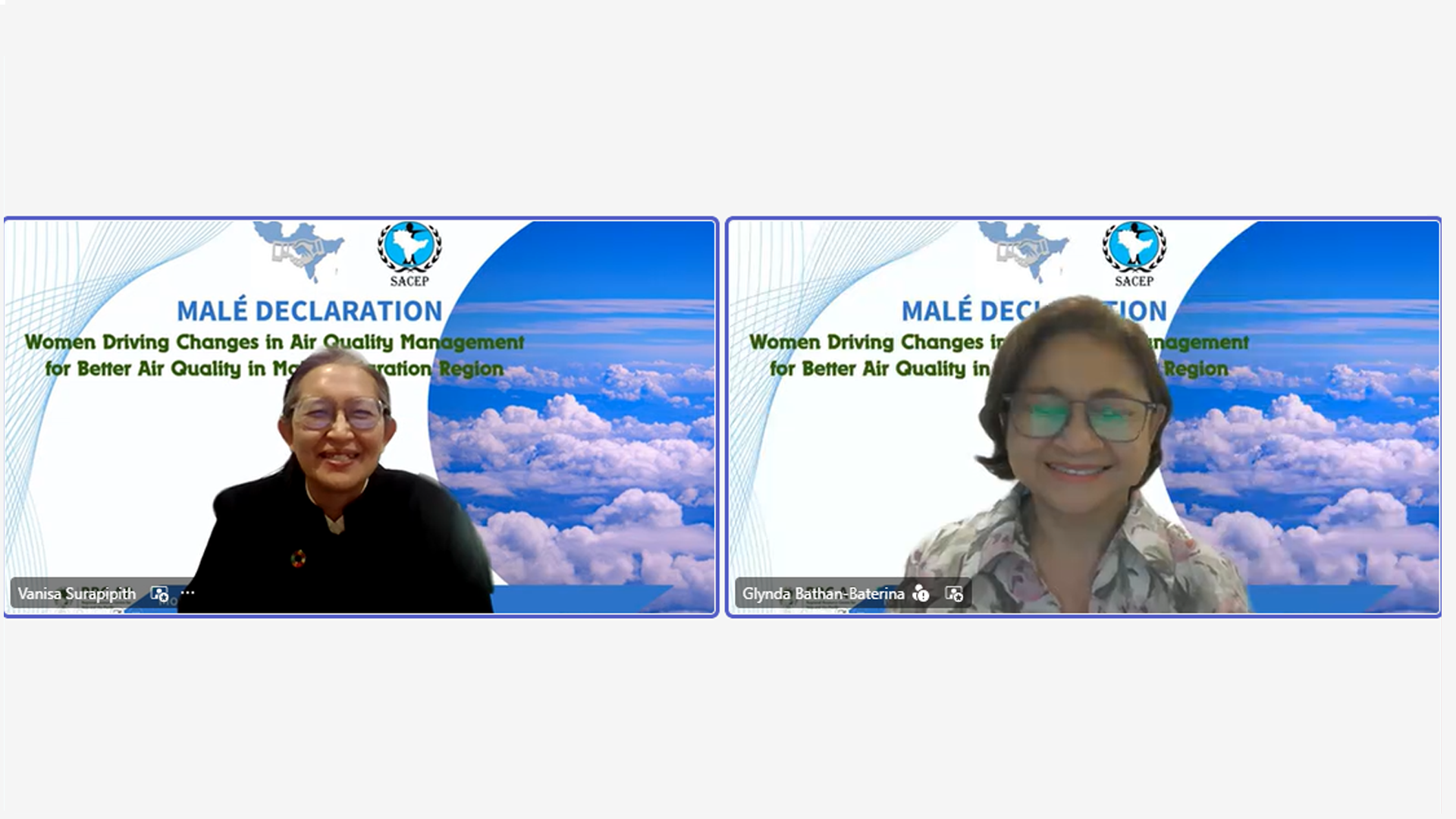 Congratulatory Remarks by Ms. Glynda Bathan-Baterina and closing remarks by Dr. Vanisa Surapipith