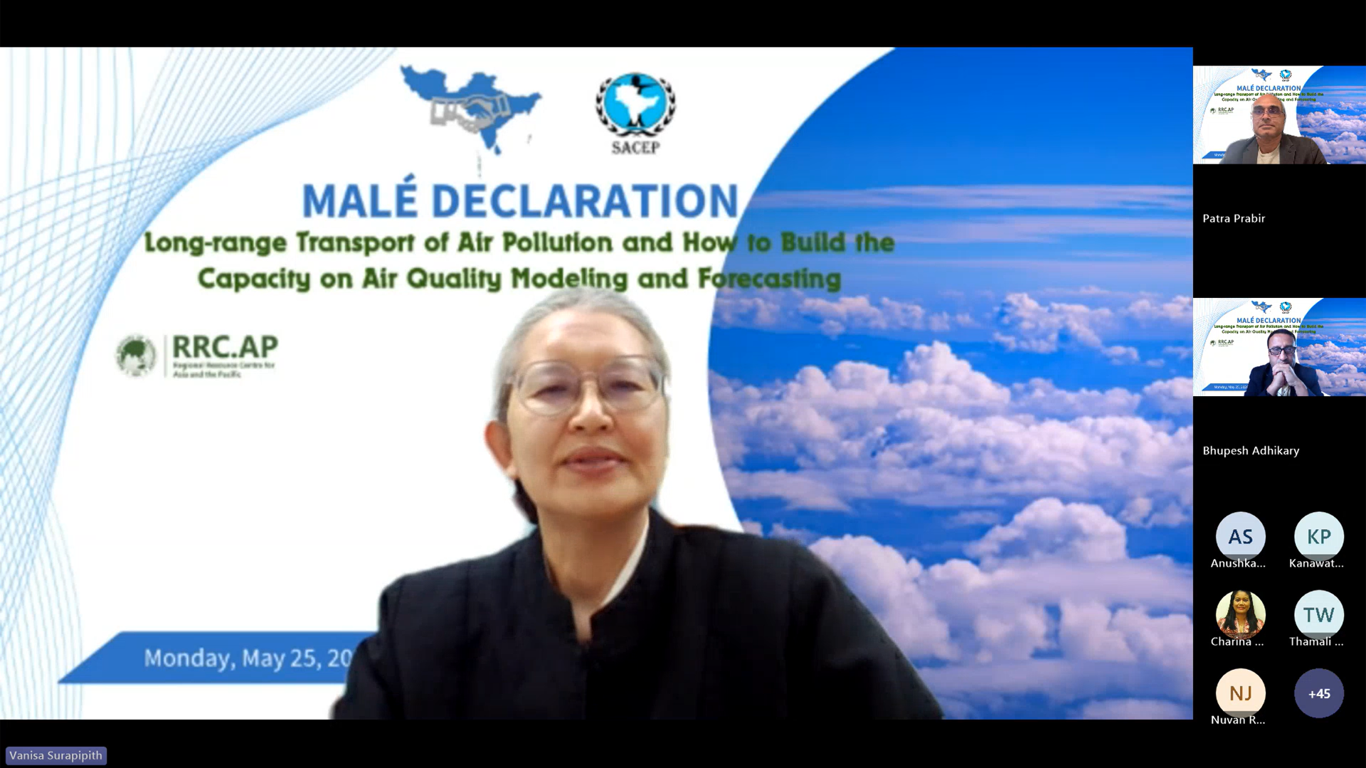 Closing Remarks by Dr.Vanisa